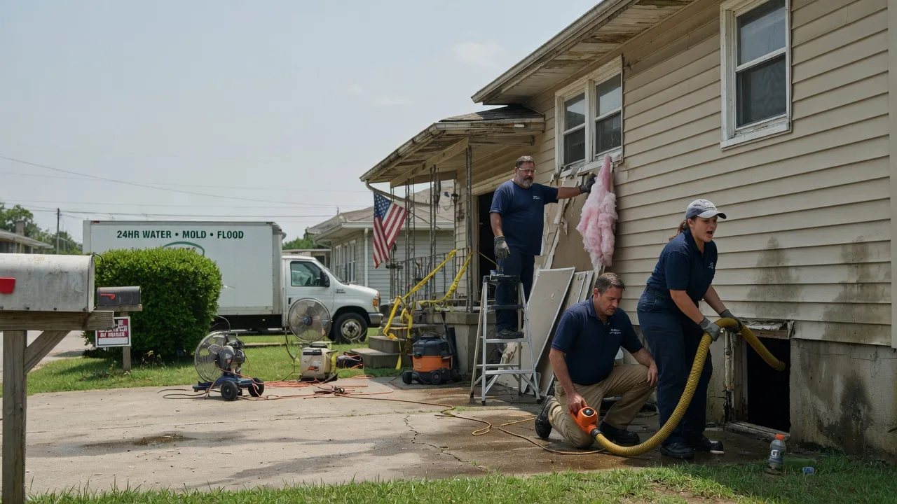 Water Damage Repair in Little Silver, NJ near me